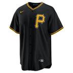 Paul Skenes Pittsburgh Pirates Nike Alternate Replica Player Jersey - Black