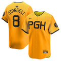 Willie Stargell Pittsburgh Pirates Nike City Connect Limited Player Jersey - Gold