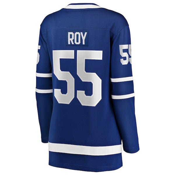 Nicolas Roy Toronto Maple Leafs  Women's Home Breakaway Jersey - Blue
