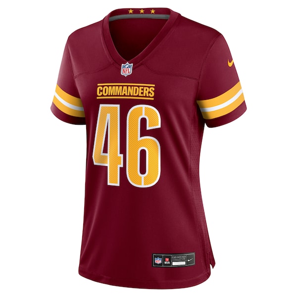 Greg Joseph Washington Commanders Nike Women's Team Game Jersey -  Burgundy
