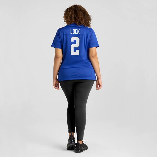 Drew Lock New York Giants Nike Women's  Game Jersey -  Royal