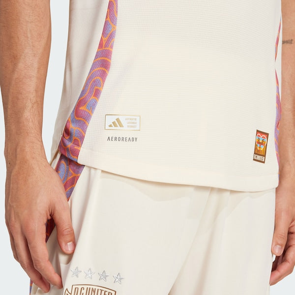 D.C. United adidas 2025 The Soul Kit Authentic Jersey - Natural