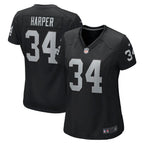 Thomas Harper Las Vegas Raiders Nike Women's  Game Jersey -  Black