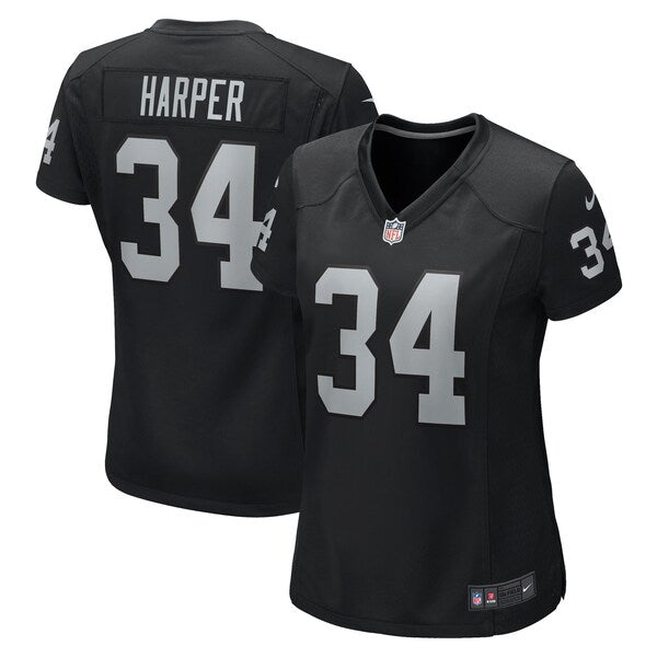 Thomas Harper Las Vegas Raiders Nike Women's  Game Jersey -  Black