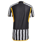 Juventus adidas 2023/24 Home Authentic Jersey - Black