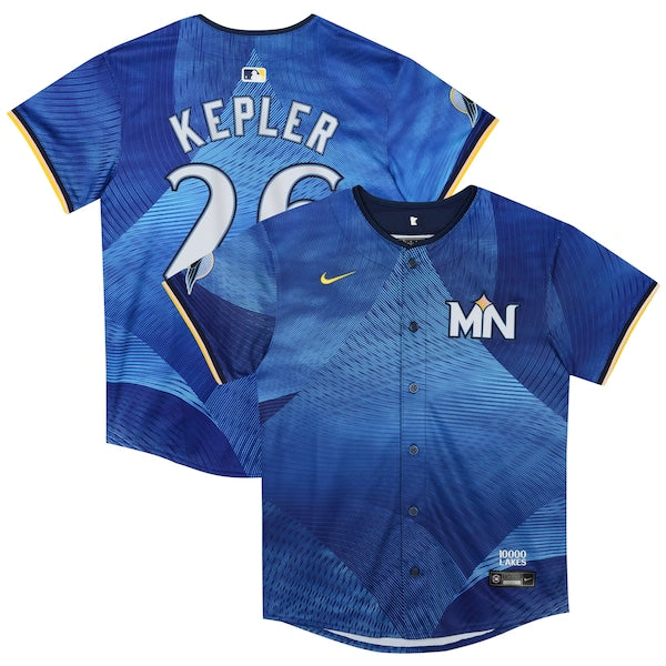 Max Kepler Minnesota Twins Nike Preschool 2024 City Connect Limited Jersey - Royal
