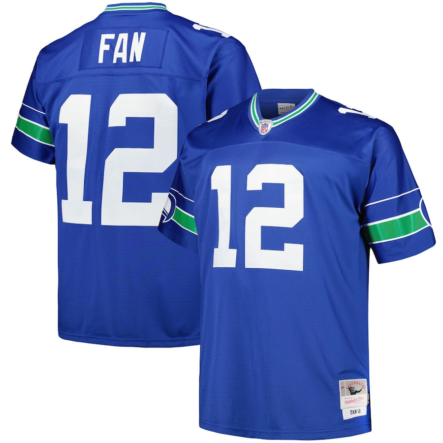 12th Fan Seattle Seahawks Big & Tall Legacy Retired Player Jersey - Royal