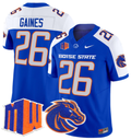 Sire Gaines #26 Boise State Broncos Vapor Limited College Alternate Jersey - Royal/White