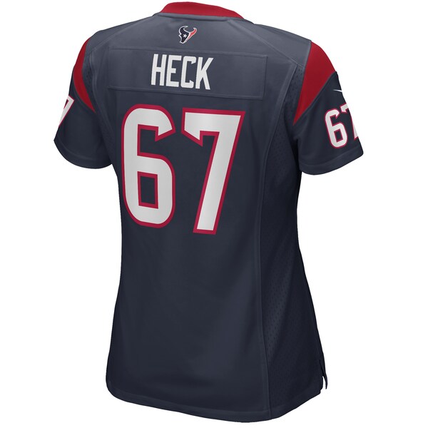 Charlie Heck Houston Texans Nike Women's Game Jersey - Navy
