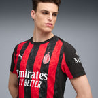 AC Milan Puma 2025/26 Home Authentic Jersey - Red/White