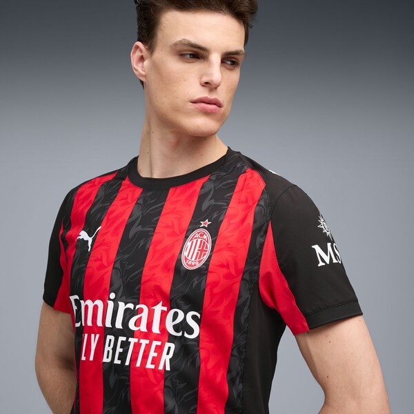 AC Milan Puma 2025/26 Home Authentic Jersey - Red/White