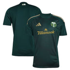 Portland Timbers adidas 2025 Forever Green & Gold Replica Jersey - Green