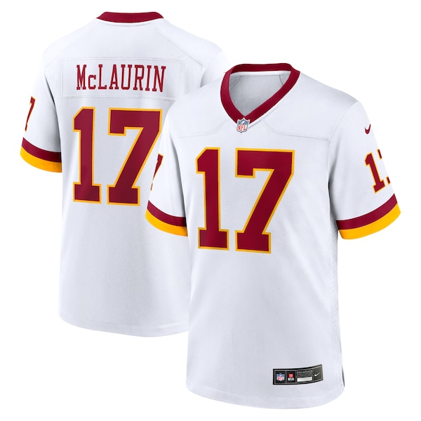Terry McLaurin Washington Commanders Nike Game Super Bowl Era Jersey - White