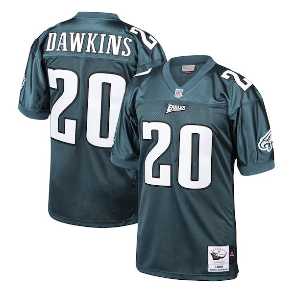 Brian Dawkins Philadelphia Eagles 1996 Authentic Throwback Retired Player Jersey - Green