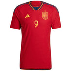 Gavi Spain National Team adidas 2022/23 Home Authentic Jersey - Red