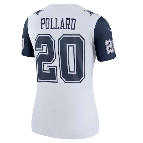 Tony Pollard Dallas Cowboys Nike Women's Alternate Legend Jersey - White/Navy