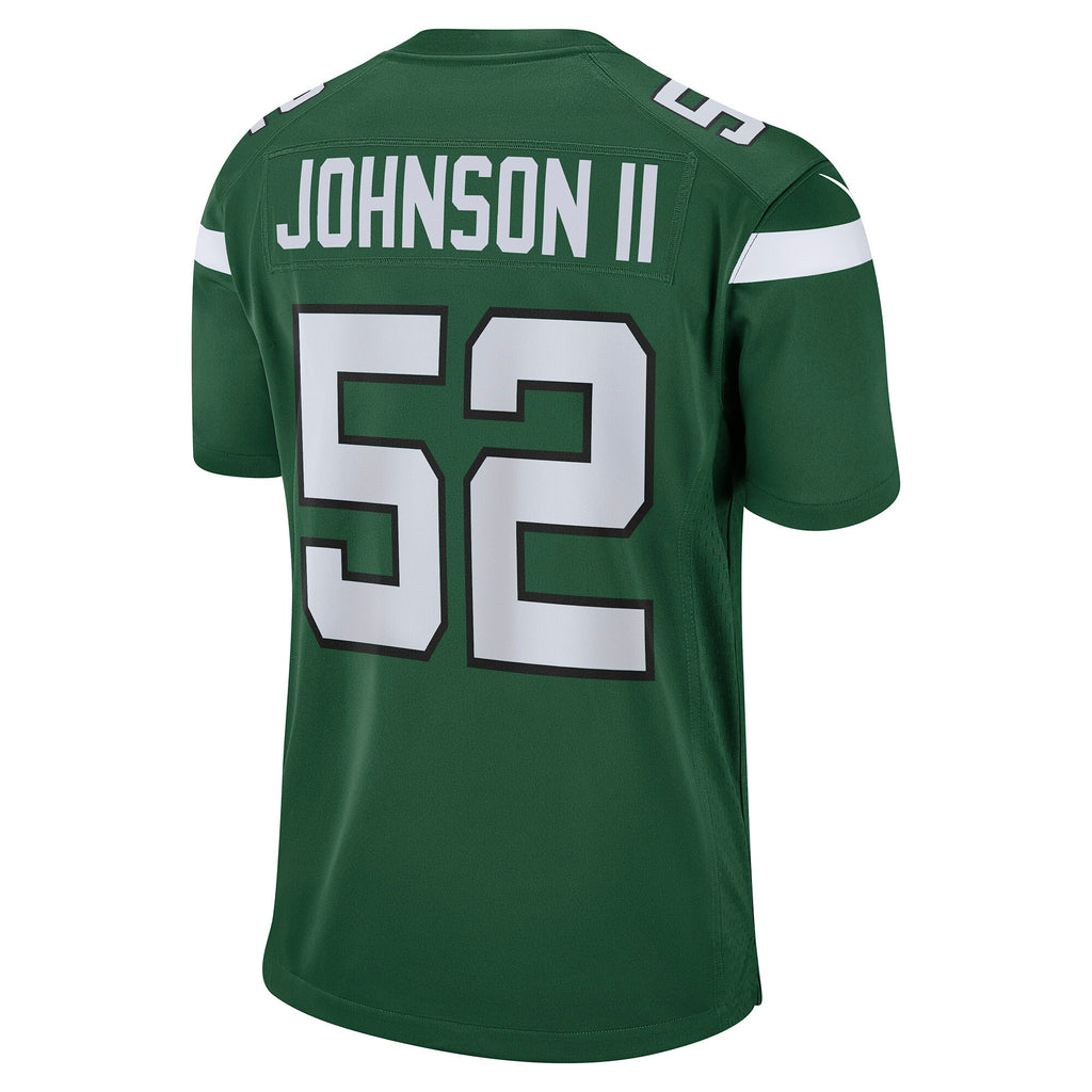 Jermaine Johnson II New York Jets Nike 2022 NFL Draft First Round Pick Game Jersey - Gotham Green
