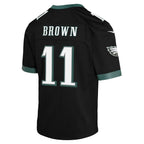 A.J. Brown Philadelphia Eagles Nike Youth Game Jersey - Black
