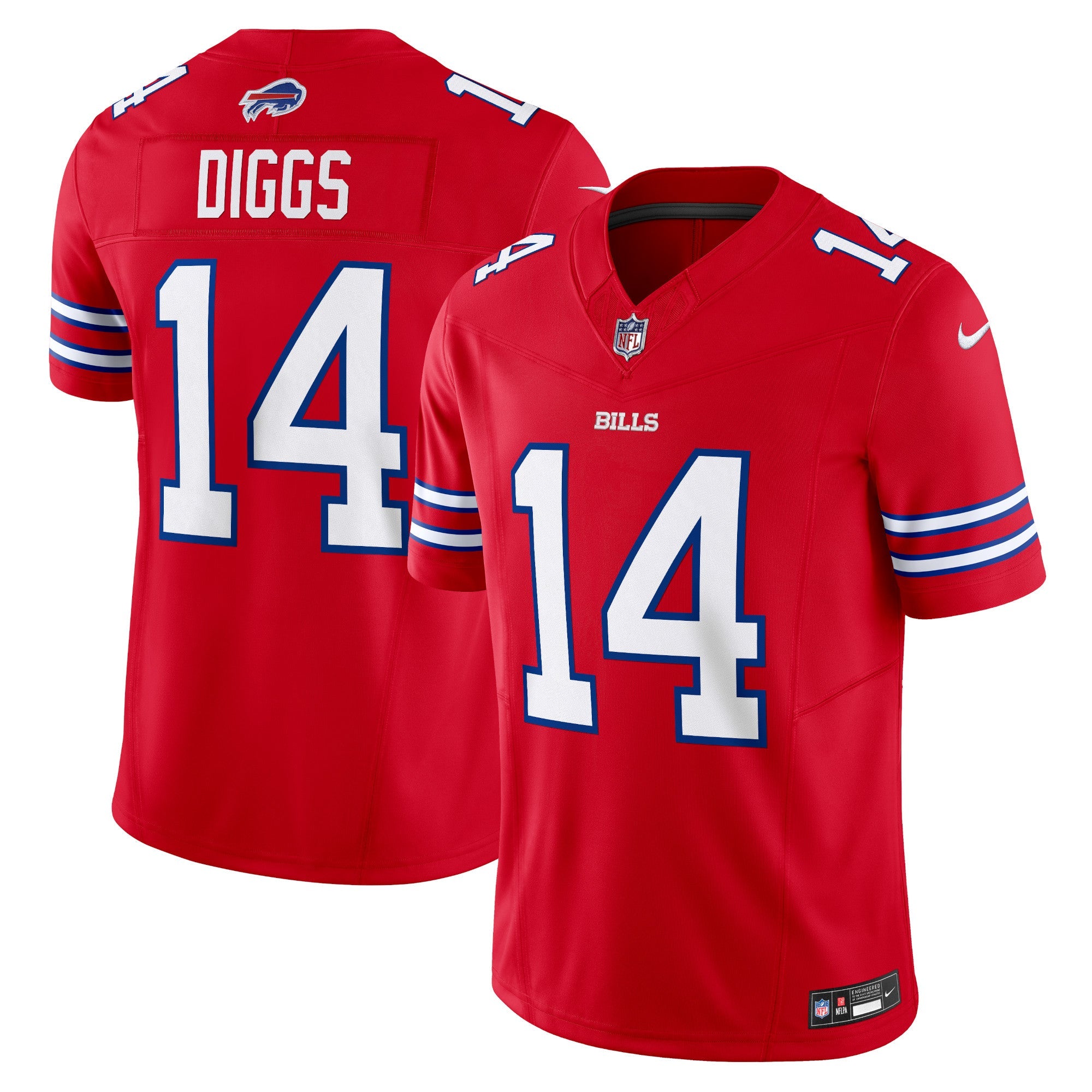 Stefon Diggs Buffalo Bills Nike Vapor F.U.S.E. Limited Jersey - Royal/Red/White
