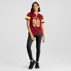 Javontae Jean-Baptiste Washington Commanders Nike Women's  Game Jersey -  Burgundy