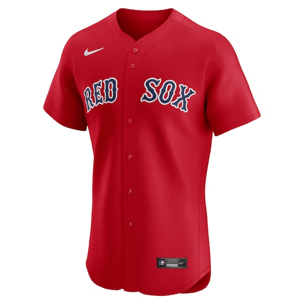 Boston Red Sox Nike Alternate Elite Jersey - Red/White