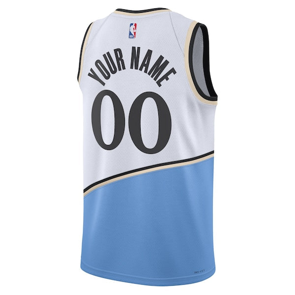 Atlanta Hawks Nike Unisex 2024/25 Custom Swingman Jersey - City Edition - White