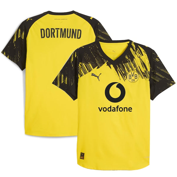 Borussia Dortmund Puma 2025/26  Authentic Jersey - Yellow