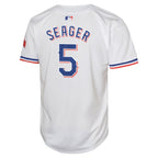Corey Seager Texas Rangers Nike Youth Home Limited Player Jersey - White