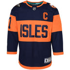 Anders Lee New York Islanders Youth 2024 NHL Stadium Series Premier Player Jersey – Navy