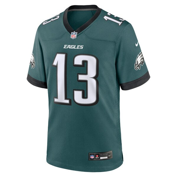 DeVante Parker Philadelphia Eagles Nike  Game Jersey - Midnight Green