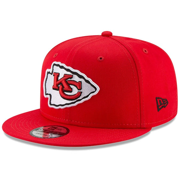 Kansas City Chiefs New Era Super Bowl LVIII Champions Side Patch 9FIFTY Snapback Hat - Red