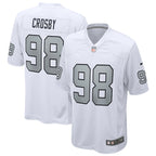 Maxx Crosby Las Vegas Raiders Nike Alternate Game Jersey - White