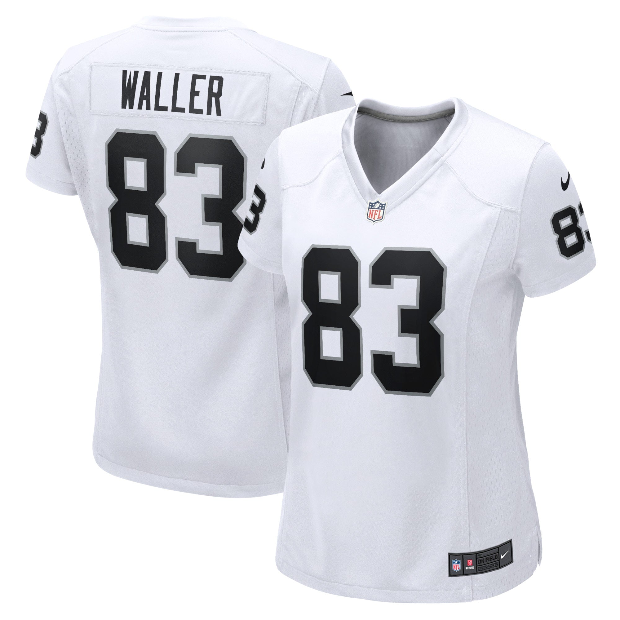 Darren Waller Las Vegas Raiders Nike Women's Player Jersey - Black/White
