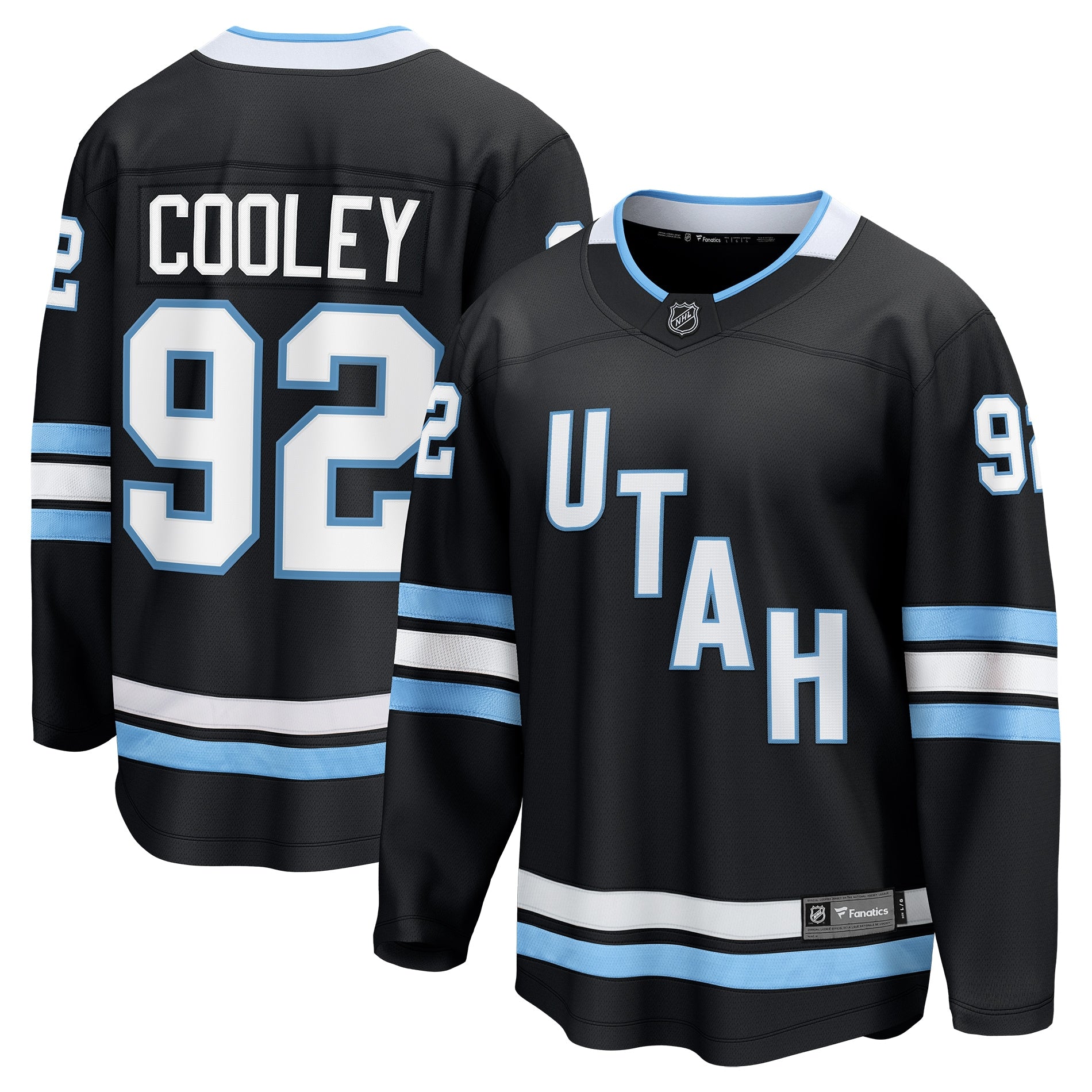 Logan Cooley Utah Hockey Club  Breakaway Player Jersey - White/Black
