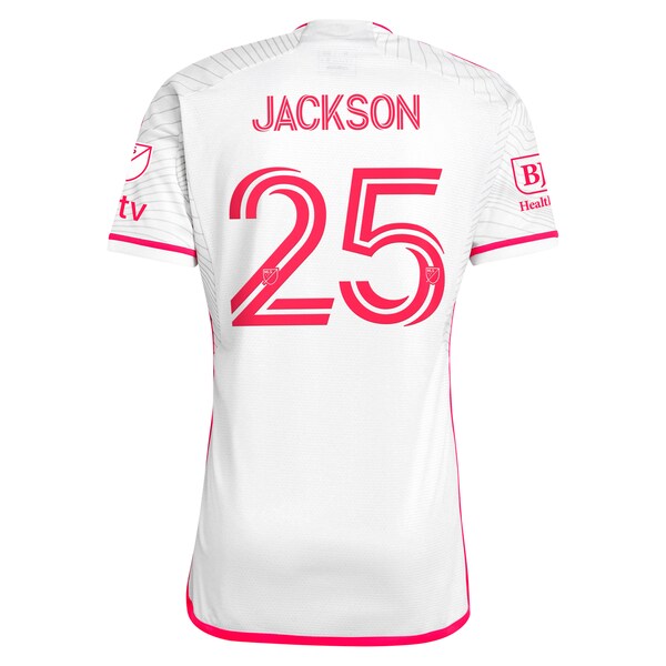 Aziel Jackson St. Louis City SC adidas 2024 The Confluence Kit Authentic Player Jersey - White