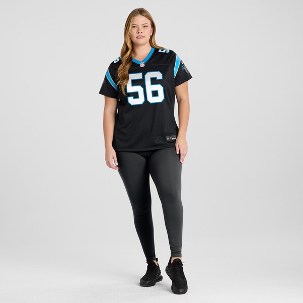 Trevin Wallace Carolina Panthers Nike Women's  Game Jersey -  Black