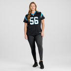 Trevin Wallace Carolina Panthers Nike Women's  Game Jersey -  Black