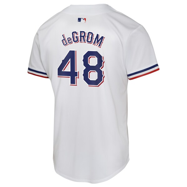Jacob deGrom Texas Rangers Nike Youth Home Game Player Jersey - White
