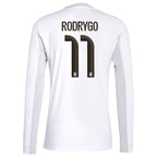 Rodrygo Los Merengues adidas 2025/26 Home Replica Jersey - White