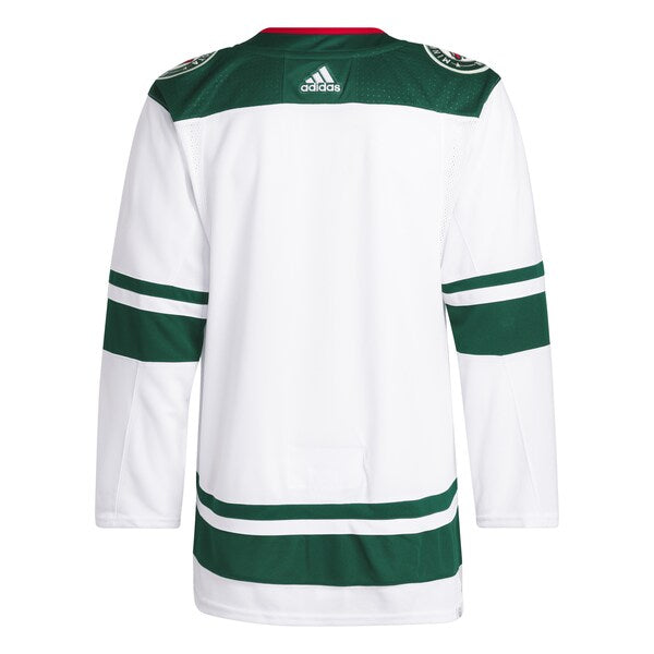 Minnesota Wild adidas Away Primegreen Authentic Jersey – White