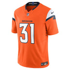 Justin Simmons Denver Broncos Nike Vapor F.U.S.E. Limited Jersey - Orange/Navy/White