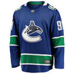 Evander Kane Vancouver Canucks  Home Breakaway Jersey - Blue