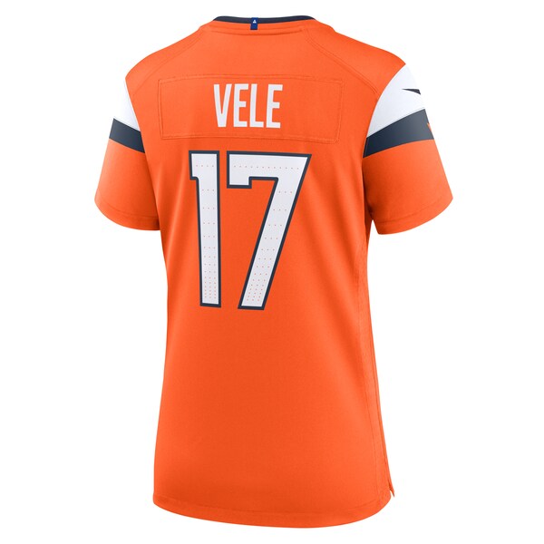 Devaughn Vele Denver Broncos Nike Women's Team Game Jersey -  Orange