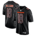Caleb Williams Chicago Bears Nike Fashion Jersey - Carbon Black/White