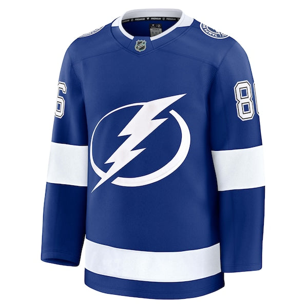 Nikita Kucherov Tampa Bay Lightning  Home Premium Jersey - Blue/Black
