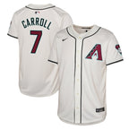 Corbin Carroll Arizona Diamondbacks Nike Youth Home Limited Player Jersey - White
