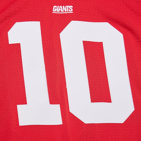Eli Manning New York Giants 2004  Authentic Throwback Retired Player Jersey - Red