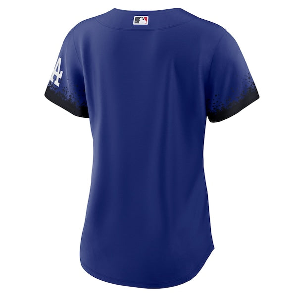 Los Angeles Dodgers Nike Women's City Connect Replica Jersey - Royal