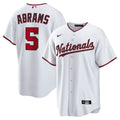 CJ Abrams Washington Nationals Nike Home Replica Jersey - White
