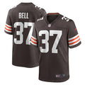 D'Anthony Bell Cleveland Browns Nike Game Player Jersey - Brown